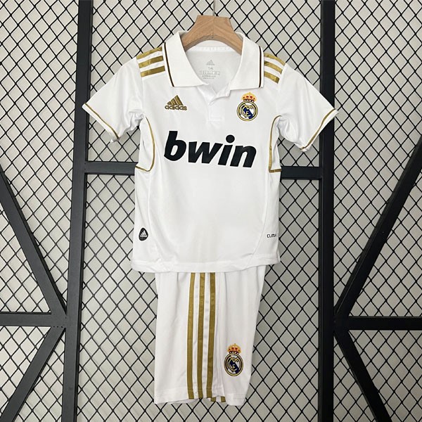 Camiseta Real Madrid 1ª Retro Niño 2011 2012